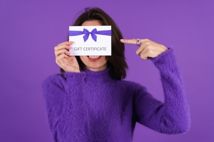 Сертификат - отличный подарок для малознакомых людей.